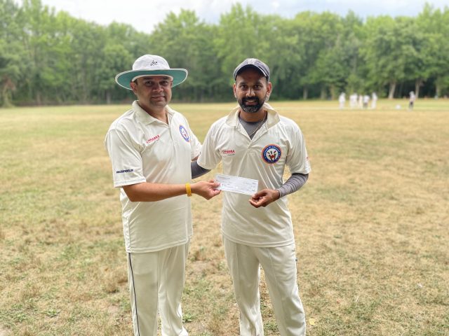 Akshar XI Cricket Club Vs StarriskTakers